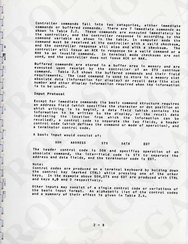 Page 2-8 - Operation, Part 2. (Click / tap the X to close.)