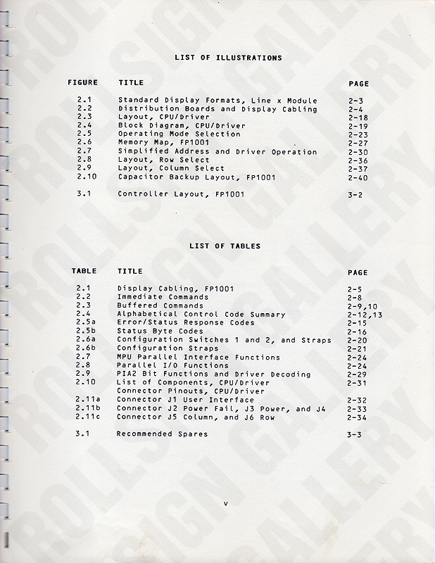 Page v - List of Illustrations and Tables. (Click / tap the X to close.)