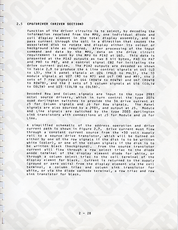 Page 2-28 - CPU / Driver (Driver Section). (Click / tap the X to close.)