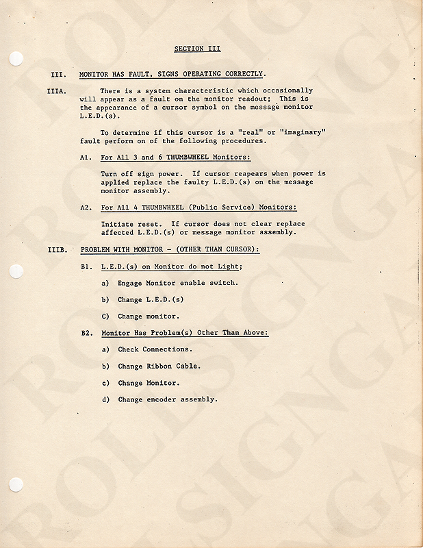 Vultron Troubleshooting Guide: Section 3 - Dialpad Monitor. (Click / tap the X to close.)